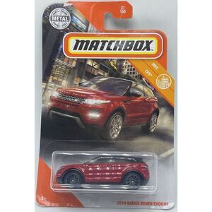 Matchbox 2014 Range Rover Evoque  Red 31/100